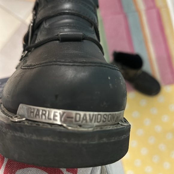 Harley Davidson leather motorcycle boots - Picture 7 of 7